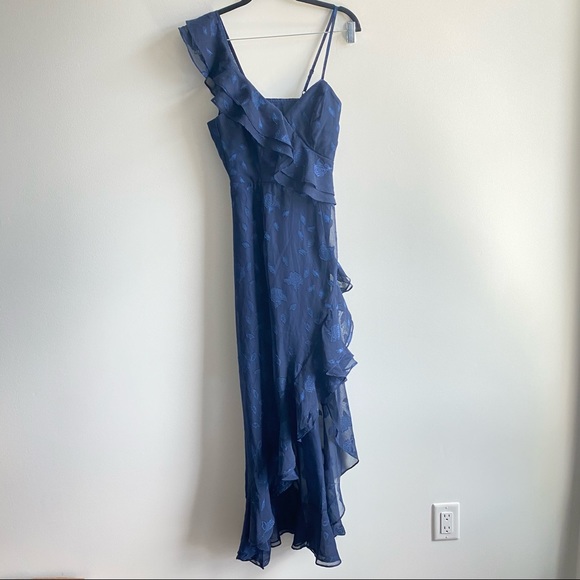 Lulu's Forever Be Floral Navy Blue Maxi Dress - Picture 3 of 6